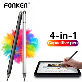 Стилус FONKEN Для смартфона Xiaomi Redmi Pencil Screen Pen Планшета Touch Pen 4-в-1 Ручка для рисования Ipad Samsung HP Pen