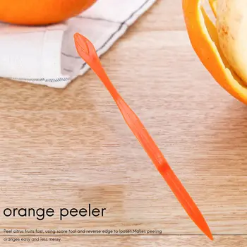 6 шт. Легкая Оранжевая овощечистка для цитрусовых ярко-оранжевого цвета Кухонный инструмент