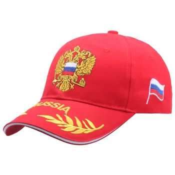 Русский эмблемы, бейсбольные кепки унисекс письмо Вышивка хлопок snapback Cap для мужчин женщин регулируемый напольный Солнца флаг шляпы папа 